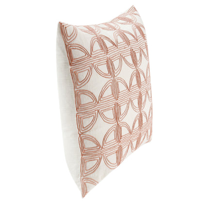 Ivory/Blush Pattern VC Elea 22x22 Collection