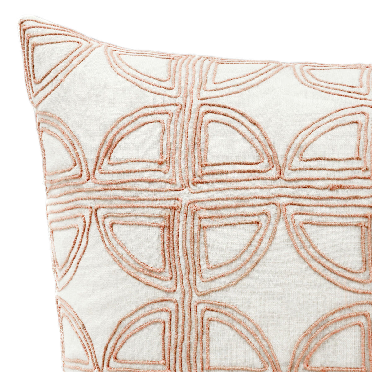 Ivory/Blush Pattern VC Elea 22x22 Collection