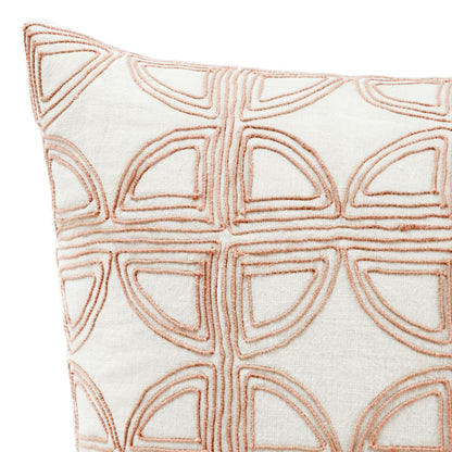 Ivory/Blush Pattern VC Elea 22x22 Collection