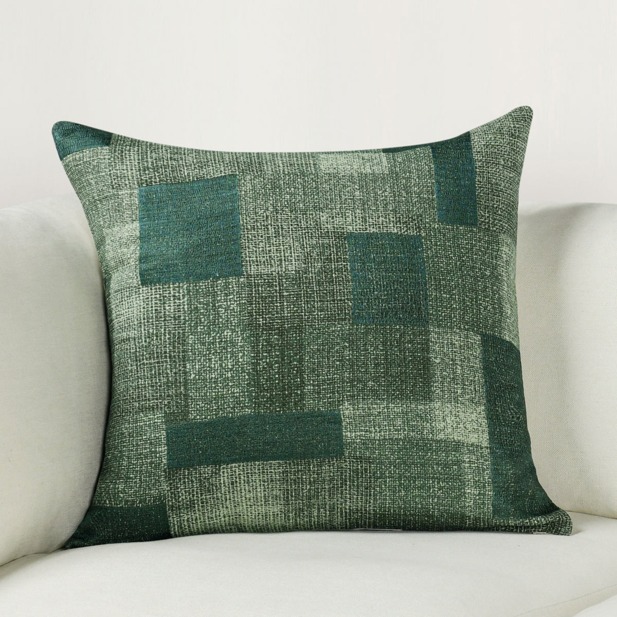 Green Pattern CA Praia Viridian 22x22 Collection