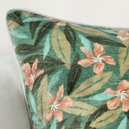 Green Multi Pattern CA Lamia 22x22 Collection