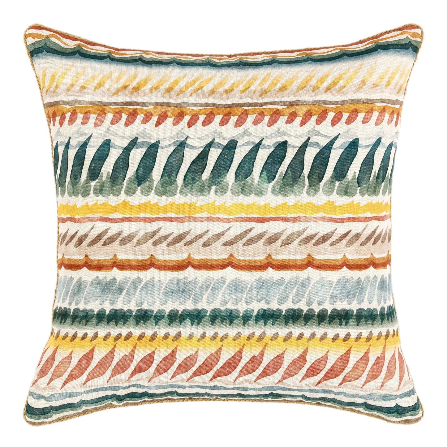 Blue Multi Pattern CA Cetara 22x22 Collection