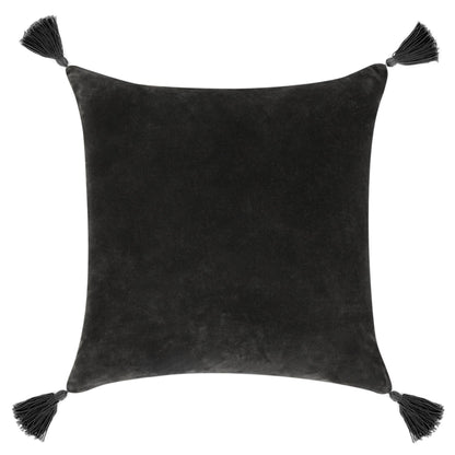 Charcoal 60% Linen/40% Cotton Pattern VC Stonework 22x22 Collection
