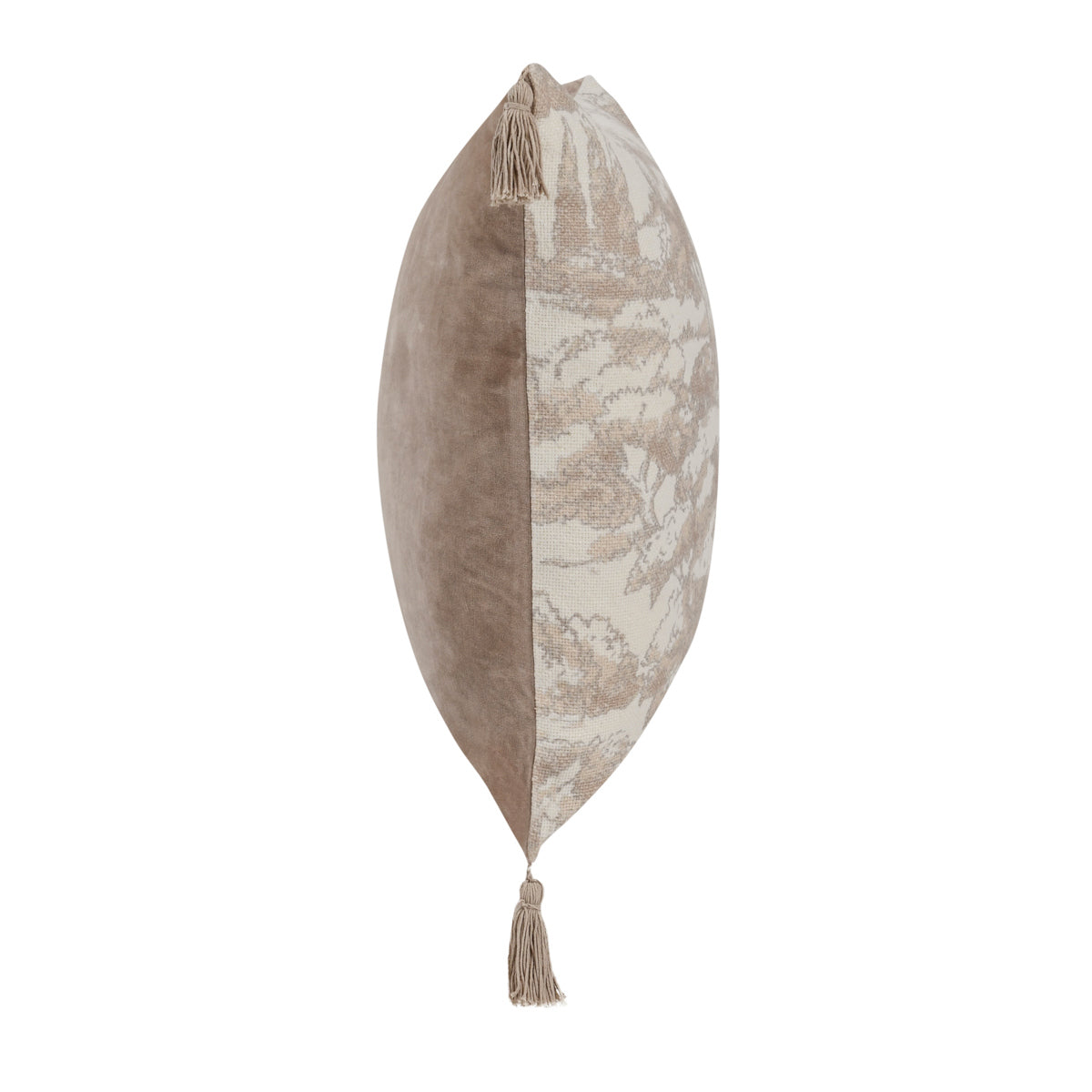 Natural 60% Linen/40% Cotton Pattern VC Stonework 22x22 Collection