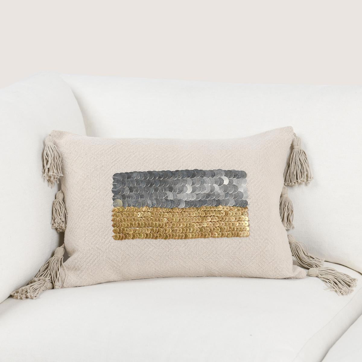 Natural 60% Linen Pattern RO Tanga 14x20 Collection
