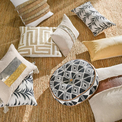 Natural 60% Linen Pattern RO Tanga 14x20 Collection