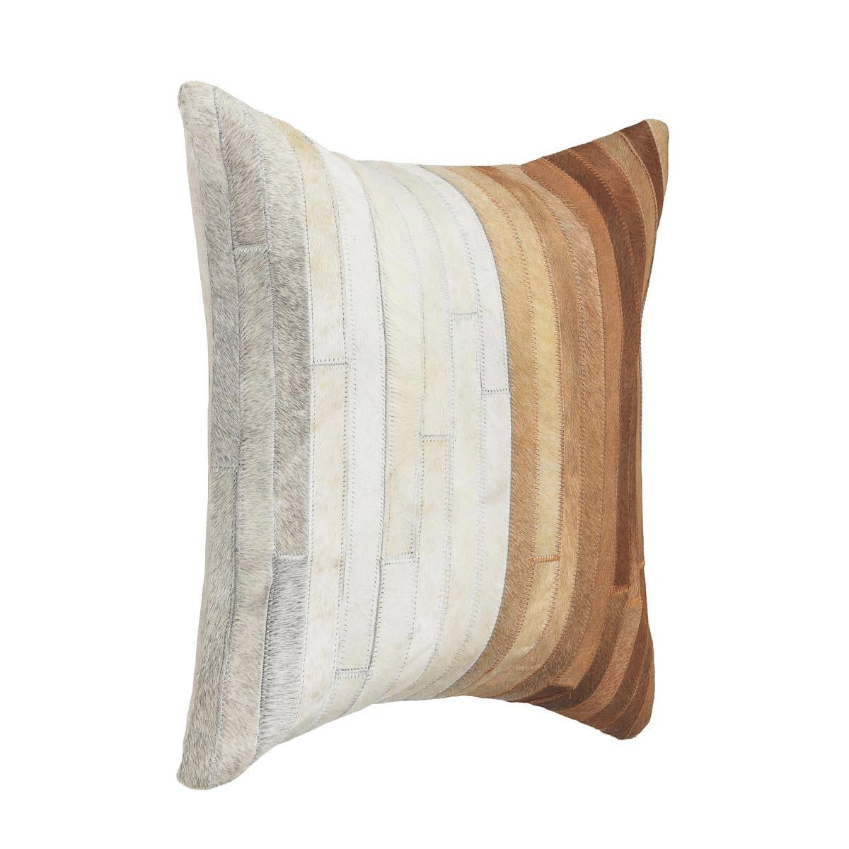 Tan Multi Pattern RO Meru Hide 20x20 Collection