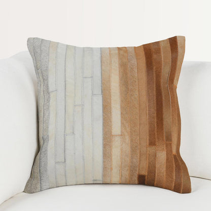Tan Multi Pattern RO Meru Hide 20x20 Collection