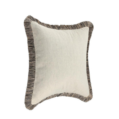Natural/Black 50% Cotton Solid RO Nola Multiple Sizes -Natural/Black Collection