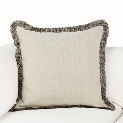 Natural/Black 50% Cotton Solid RO Nola Multiple Sizes -Natural/Black Collection