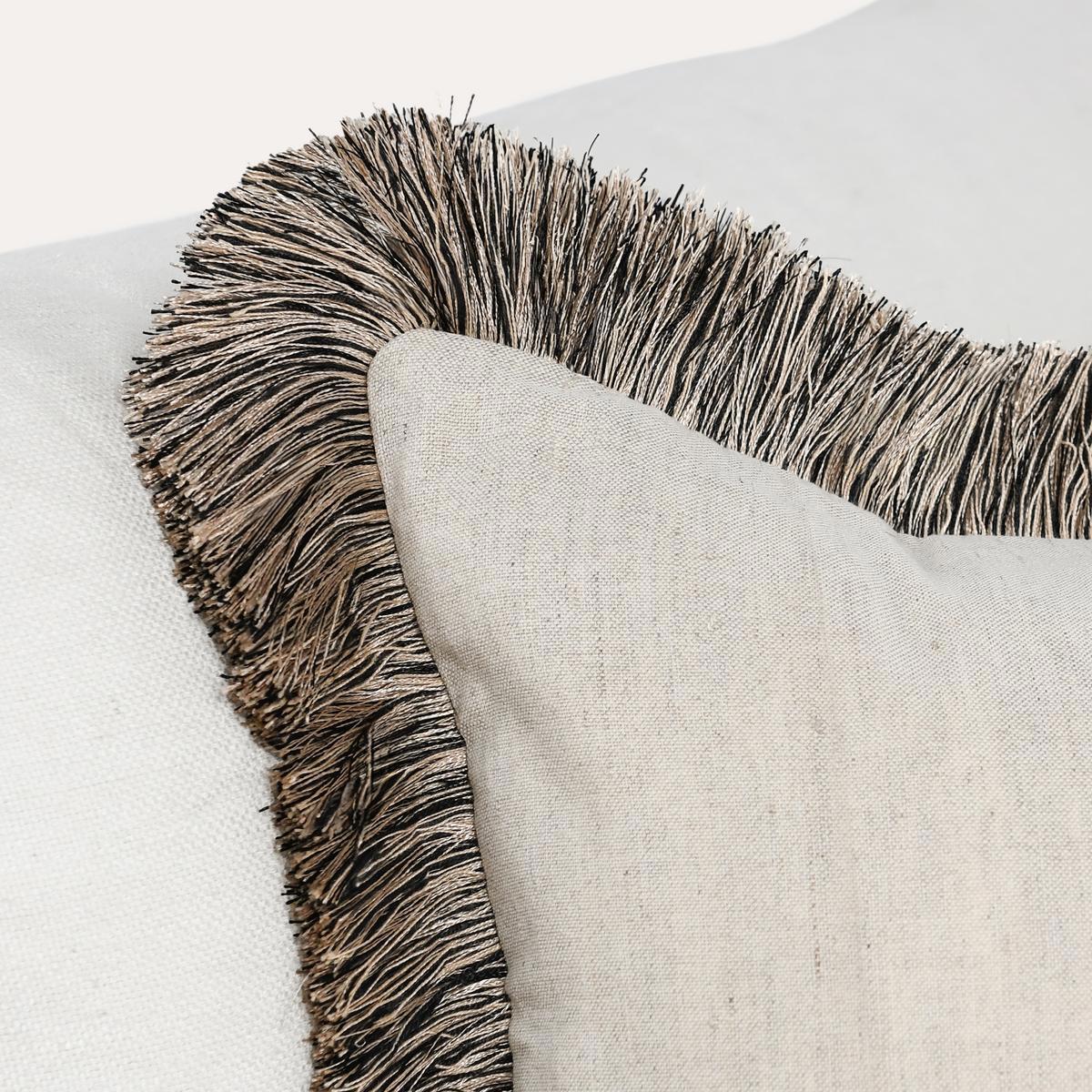 Natural/Black 50% Cotton Solid RO Nola Multiple Sizes -Natural/Black Collection
