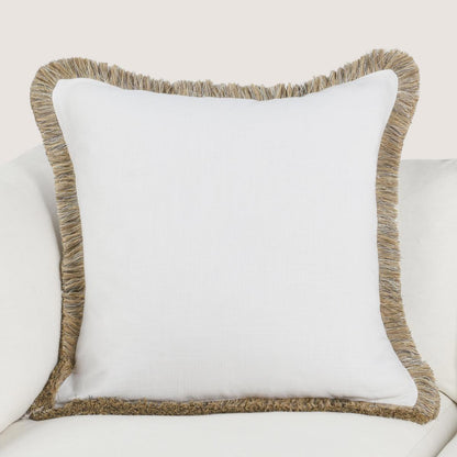 Ivory/Natural 50% Cotton Solid RO Cara Multiple Sizes Collection