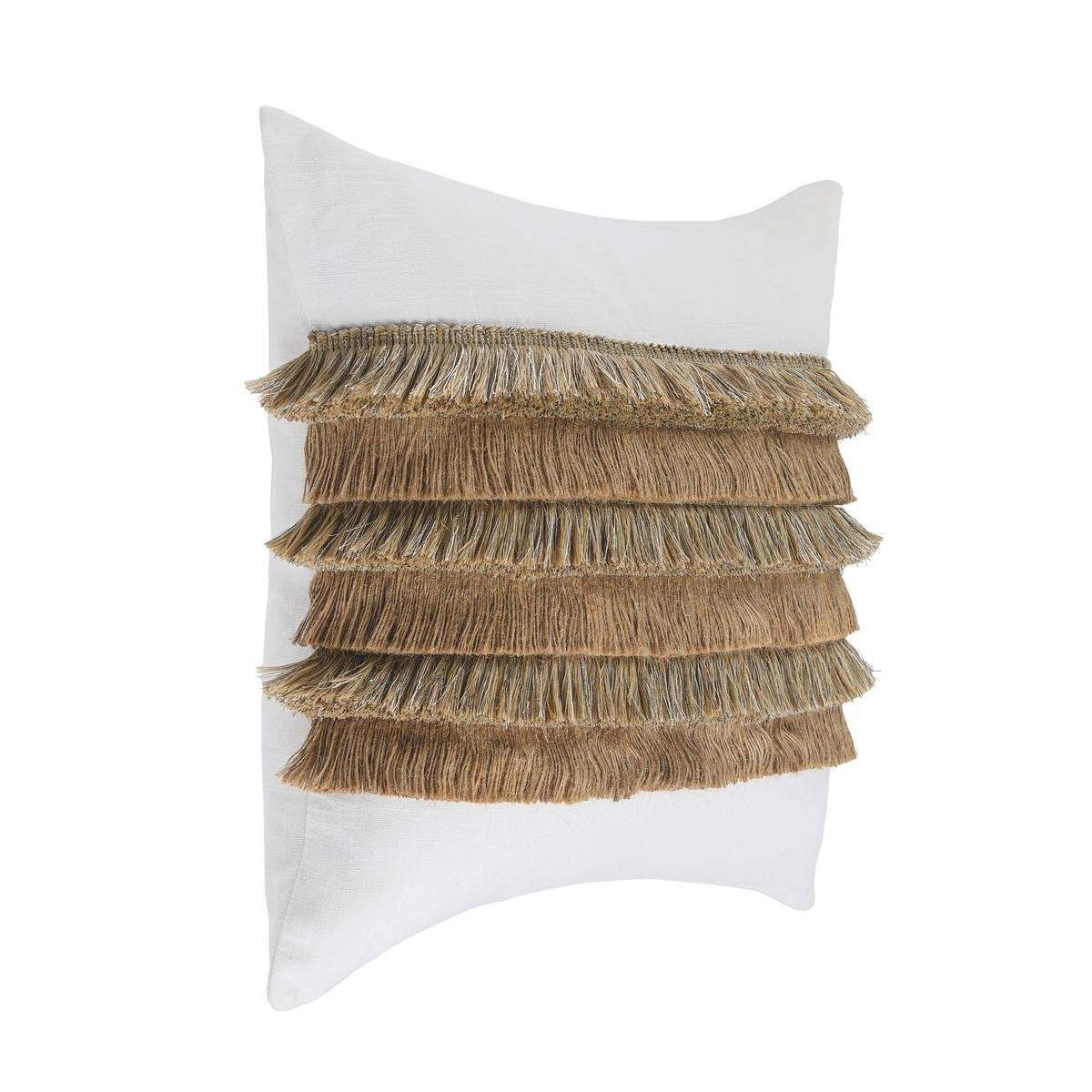 Ivory/Natural 100% Cotton Pattern RO Safi 22x22 Collection