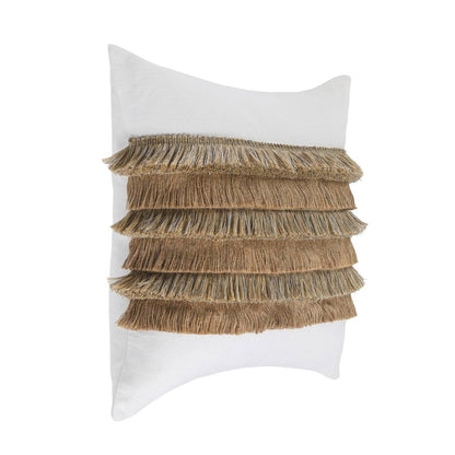 Ivory/Natural 100% Cotton Pattern RO Safi 22x22 Collection