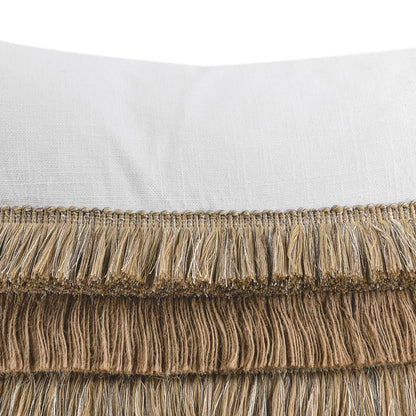 Ivory/Natural 100% Cotton Pattern RO Safi 22x22 Collection