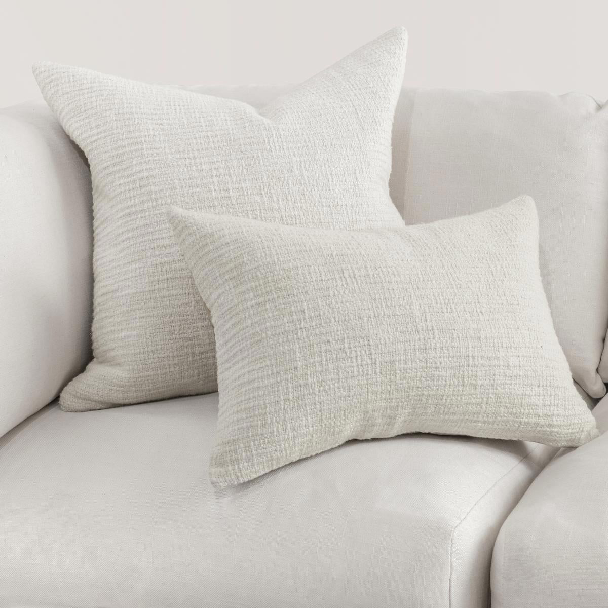 Ivory 100% Cotton/50% Cotton Solid SLD Fable Multiple Sizes Collection
