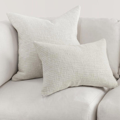 Ivory 100% Cotton/50% Cotton Solid SLD Fable Multiple Sizes Collection