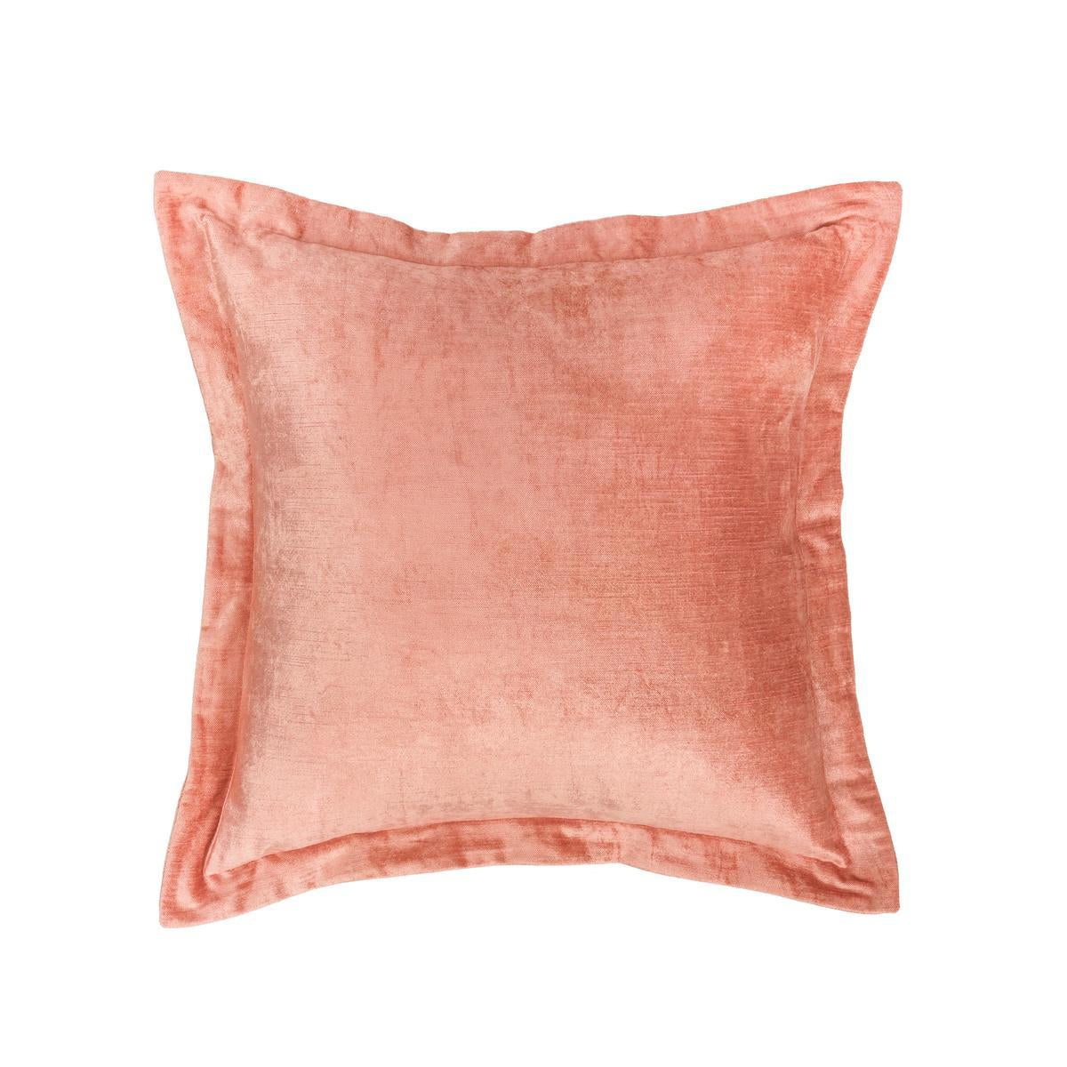 Dusty Coral 100% Rayon Velvet Solid SLD Lapis Velvet 22x22 Collection