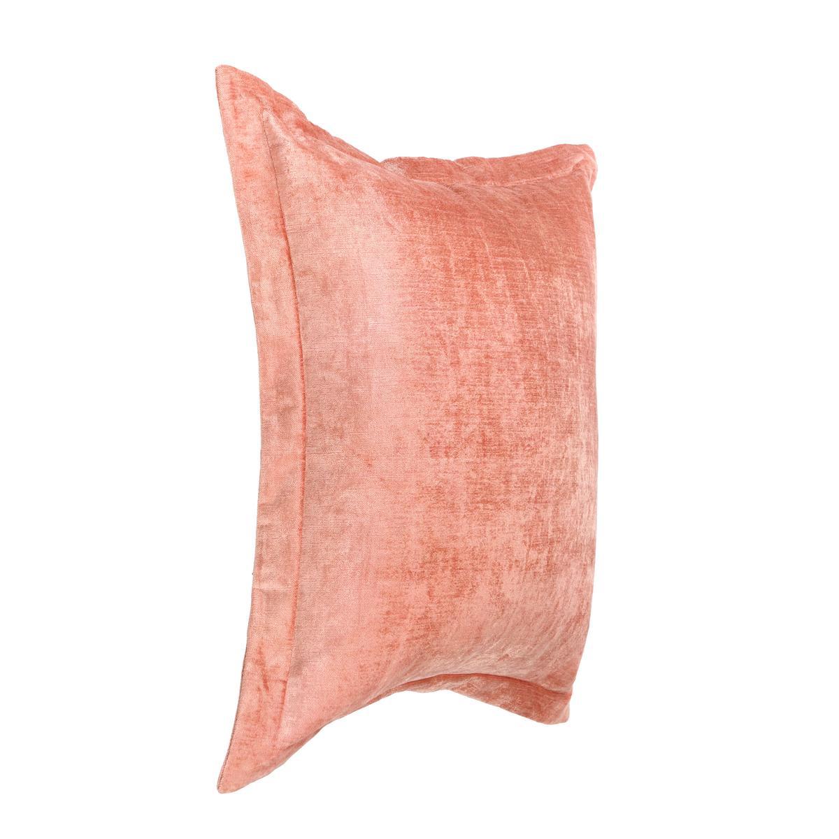 Dusty Coral 100% Rayon Velvet Solid SLD Lapis Velvet 22x22 Collection