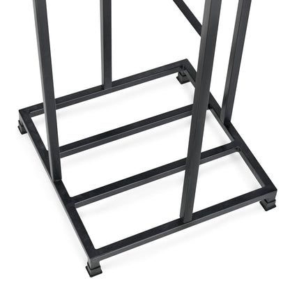 Black Racks & Basket Pillow Tower Collection