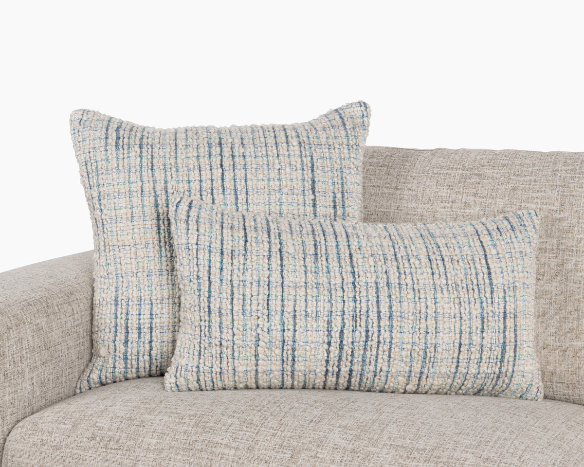 Blue/Ivory Pattern EQ Trona Multiple Sizes Collection