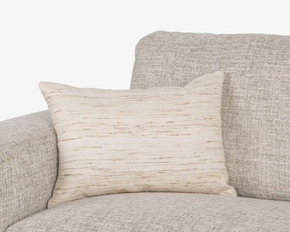 Natural 100% Silk/ 50% Linen Pattern EQ Dalton Multiple Sizes Collection