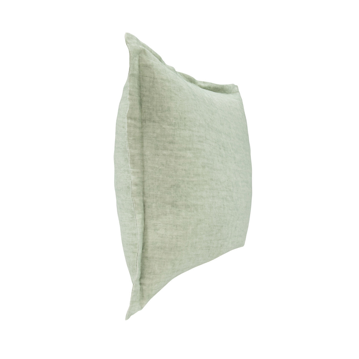 Mint 100% Belgian Flax Linen Solid SLD Solstice 22x22 Collection