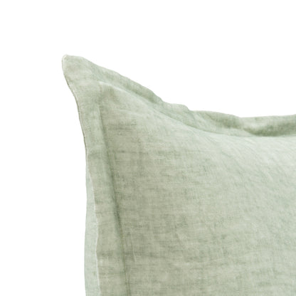 Mint 100% Belgian Flax Linen Solid SLD Solstice 22x22 Collection