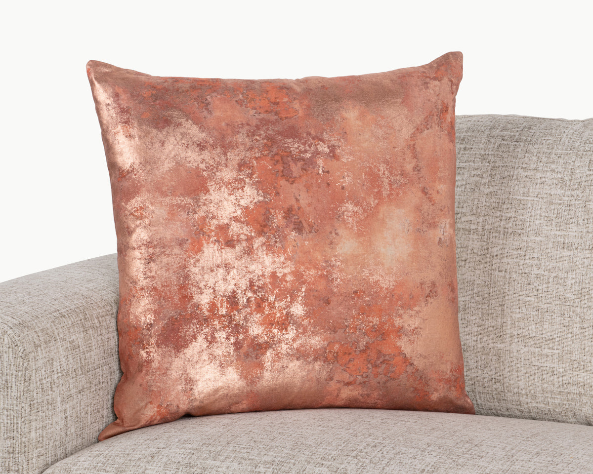 Rose Gold 50% Cotton Pattern EQ Onara 22x22 Collection