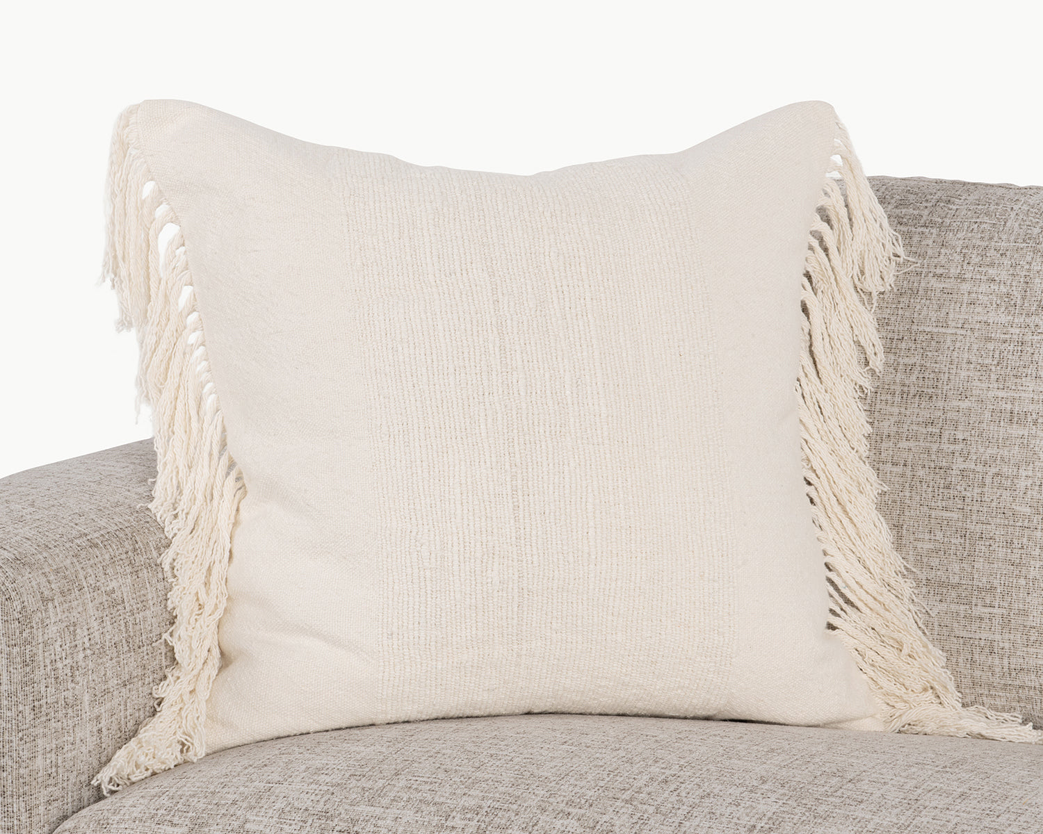 Ivory 50% Cotton Solid EQ Volta 22x22 Collection