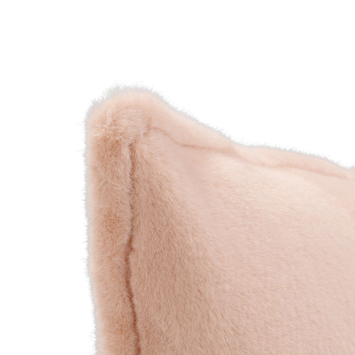 Peach Solid EQ Taiga Faux Fur Multiple Sizes Collection