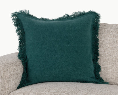 Emerald 60% Cotton Solid SLD Lauren 22x22 Collection