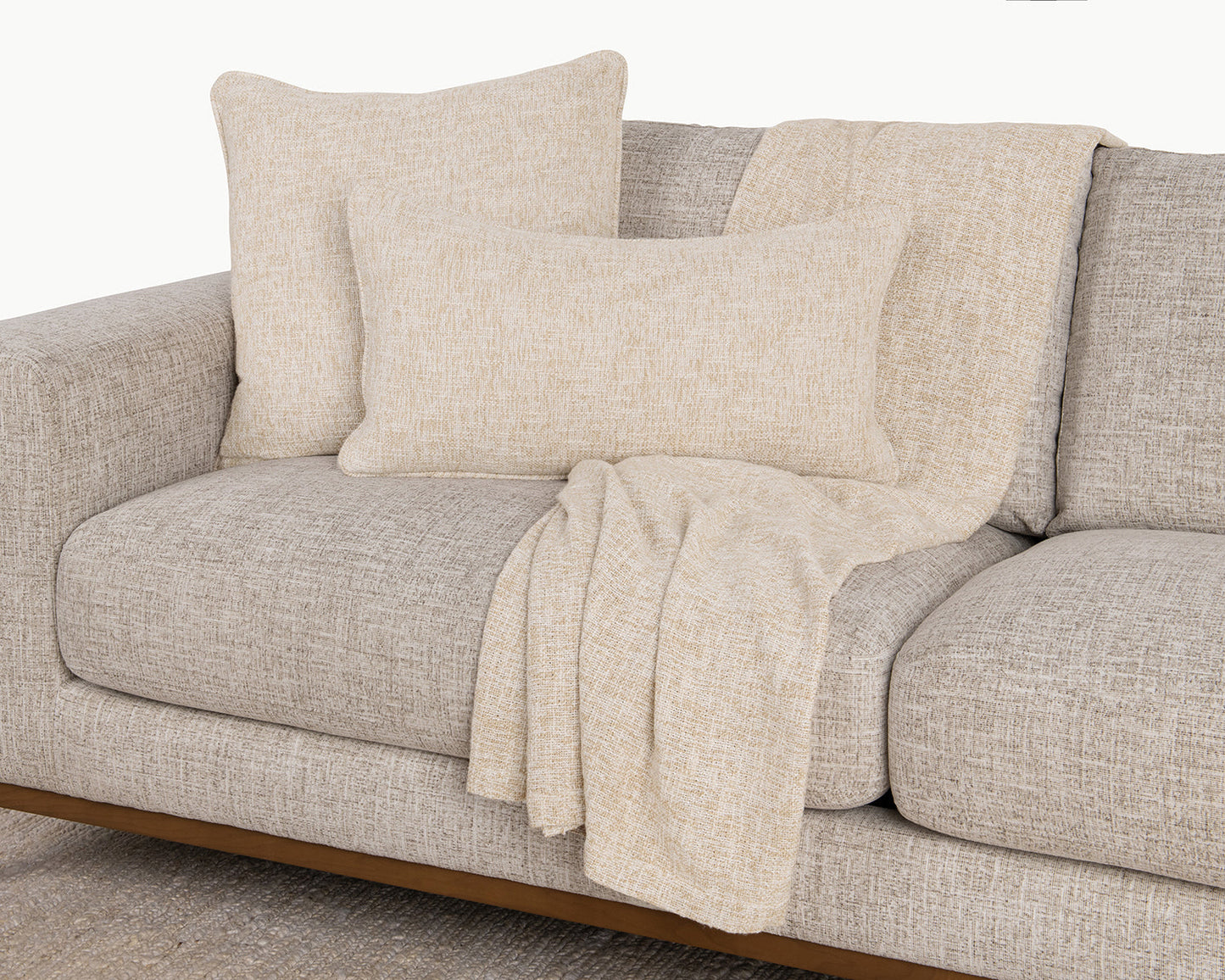 Light Tan 70% Cotton Solid SLD Fallow Multiple Sizes -Light Tan Collection