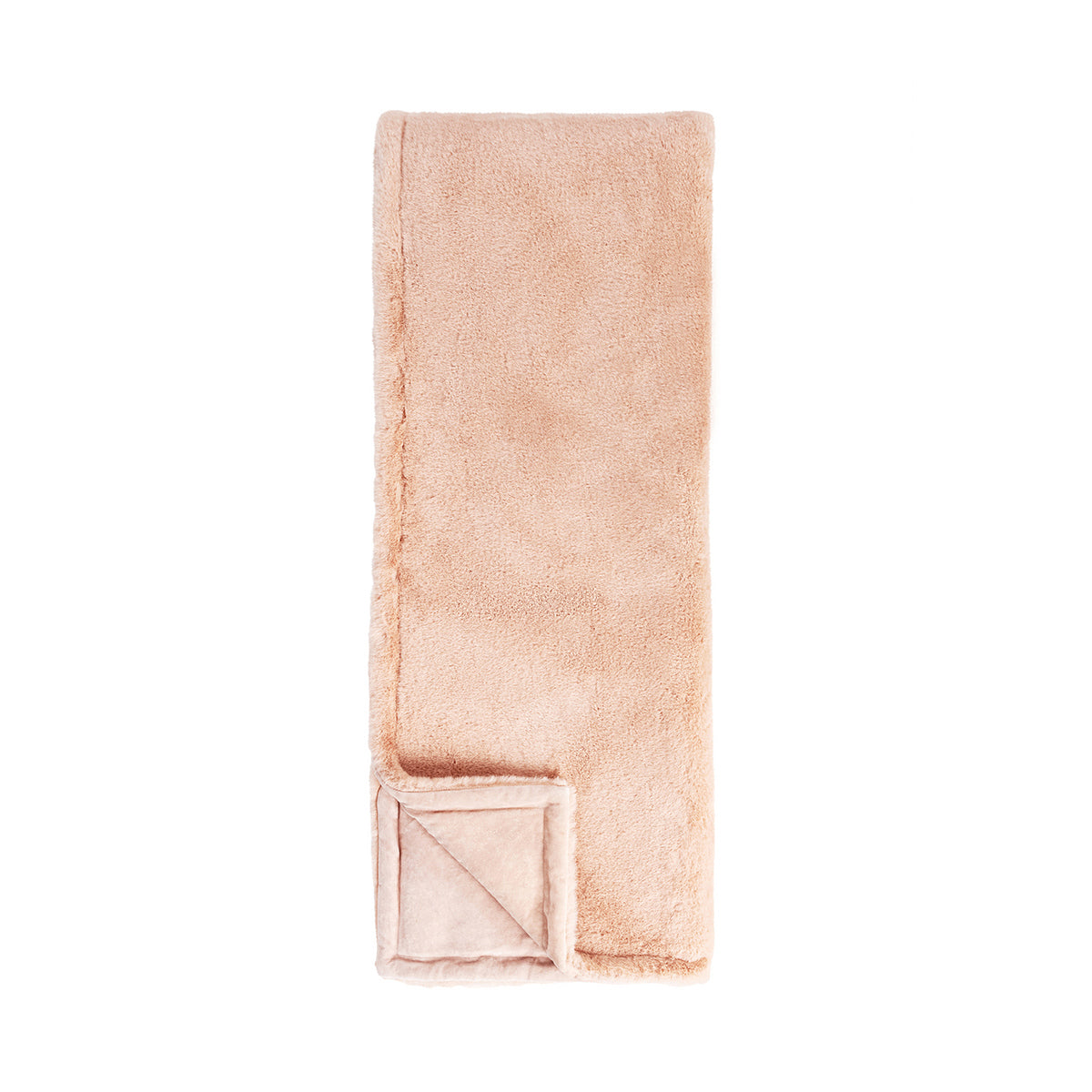 Peach Blankets & Throw TC Taiga Faux Fur Throw 50x70 Collection