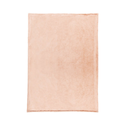 Peach Blankets & Throw TC Taiga Faux Fur Throw 50x70 Collection