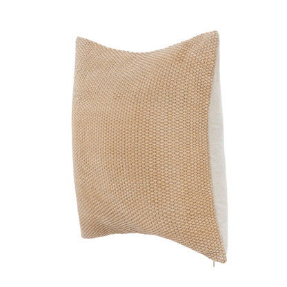 Tan 100% Genuine Suede Leather Solid SLD Bassinet 18x18 Collection