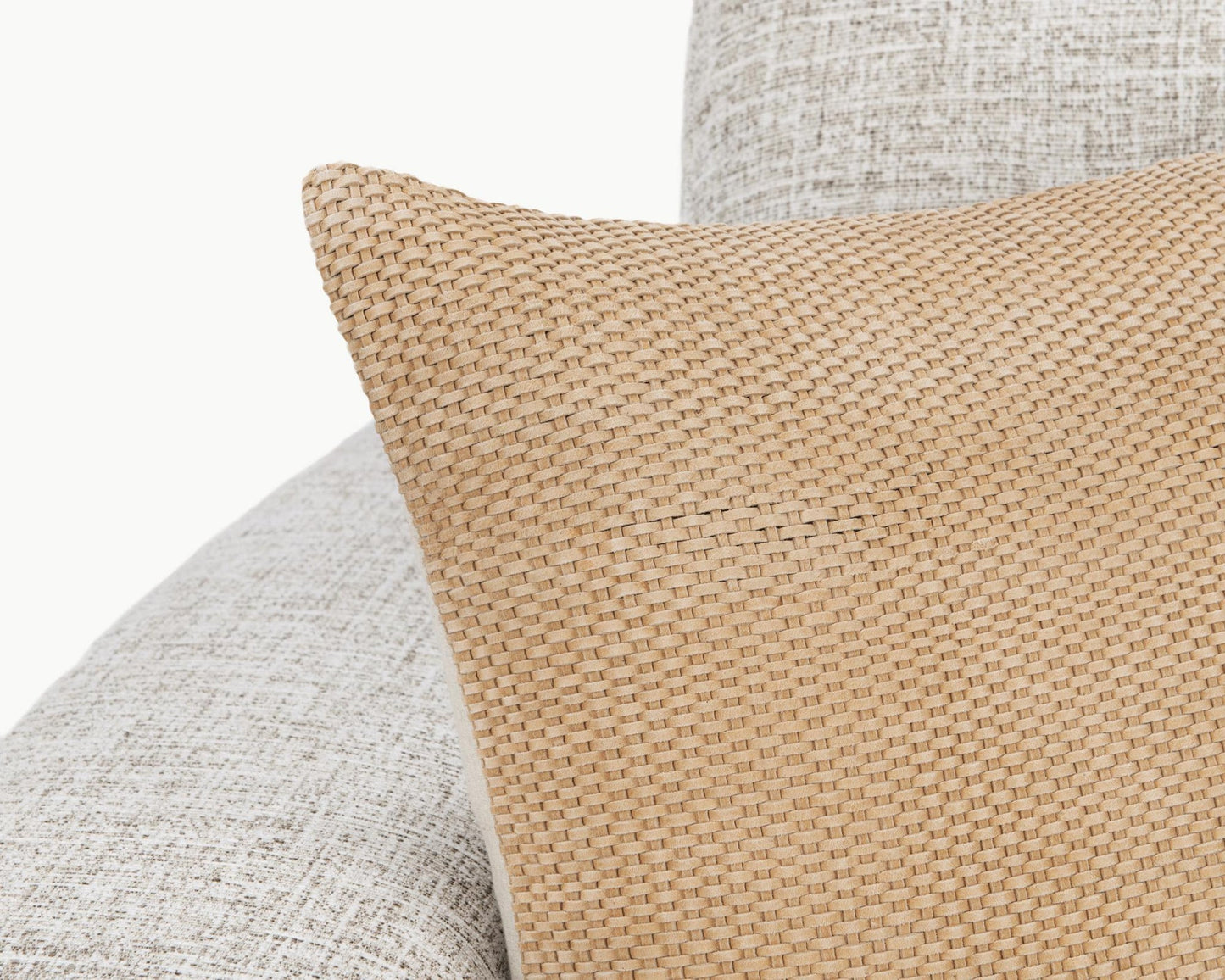 Tan 100% Genuine Suede Leather Solid SLD Bassinet 18x18 Collection