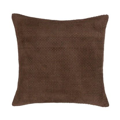 Coffee Brown 100% Genuine Suede Leather Solid SLD Bassinet 18x18 Collection