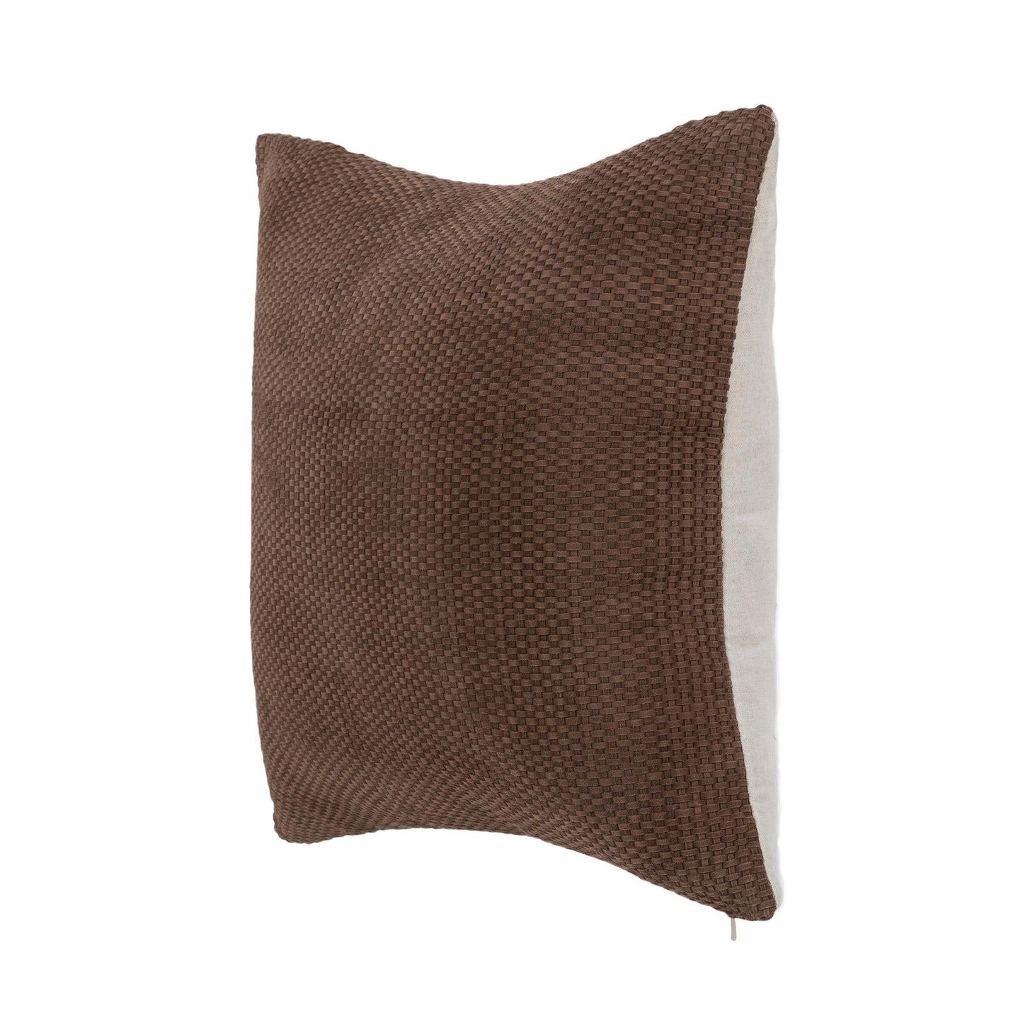 Coffee Brown 100% Genuine Suede Leather Solid SLD Bassinet 18x18 Collection