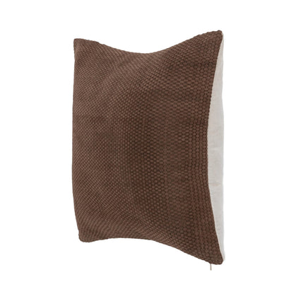 Coffee Brown 100% Genuine Suede Leather Solid SLD Bassinet 18x18 Collection