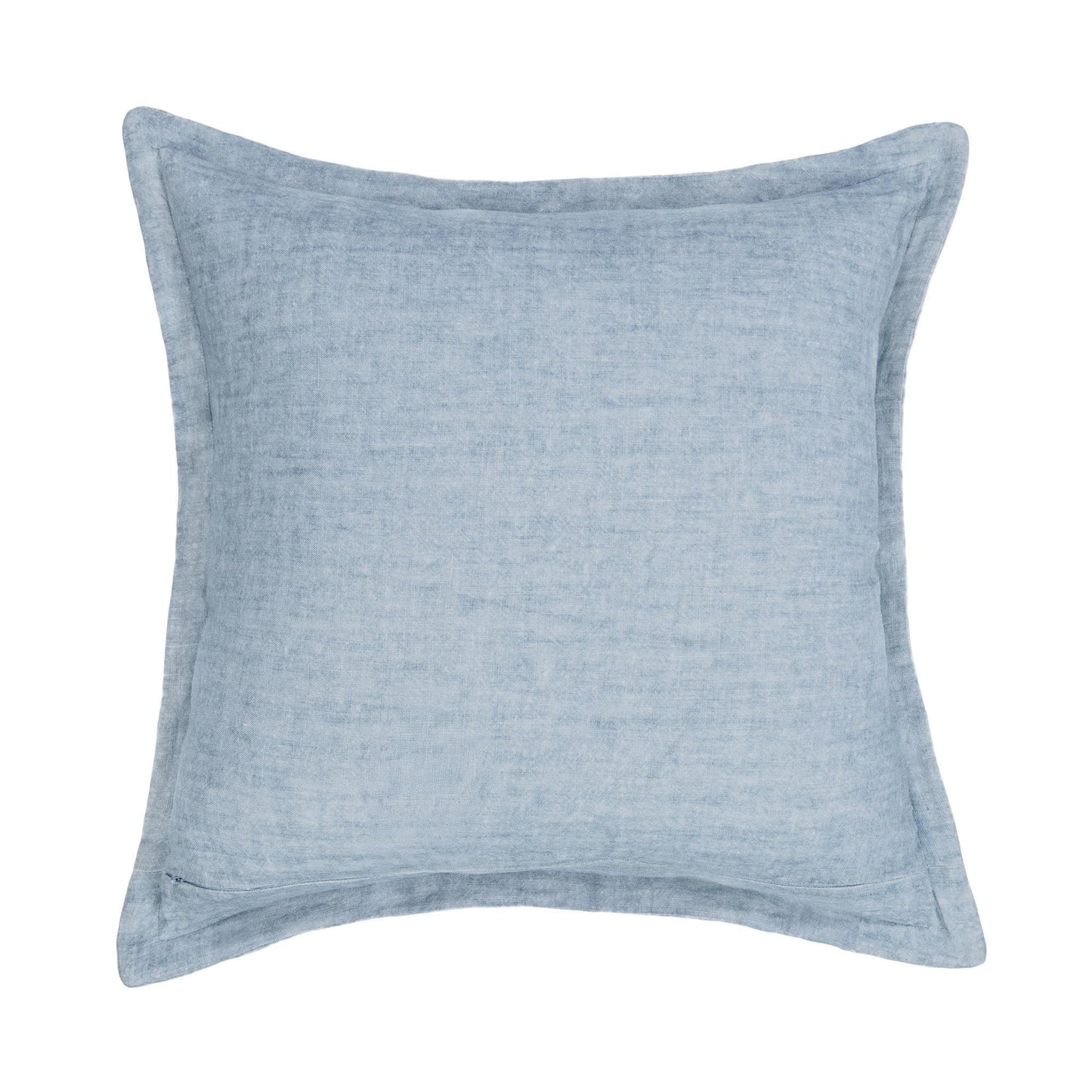 Chambray Blue 100% Belgian Flax Linen Solid SLD Solstice 22x22 Collection