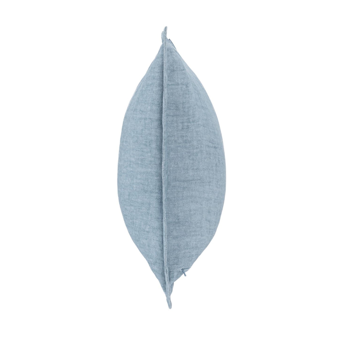 Chambray Blue 100% Belgian Flax Linen Solid SLD Solstice 22x22 Collection