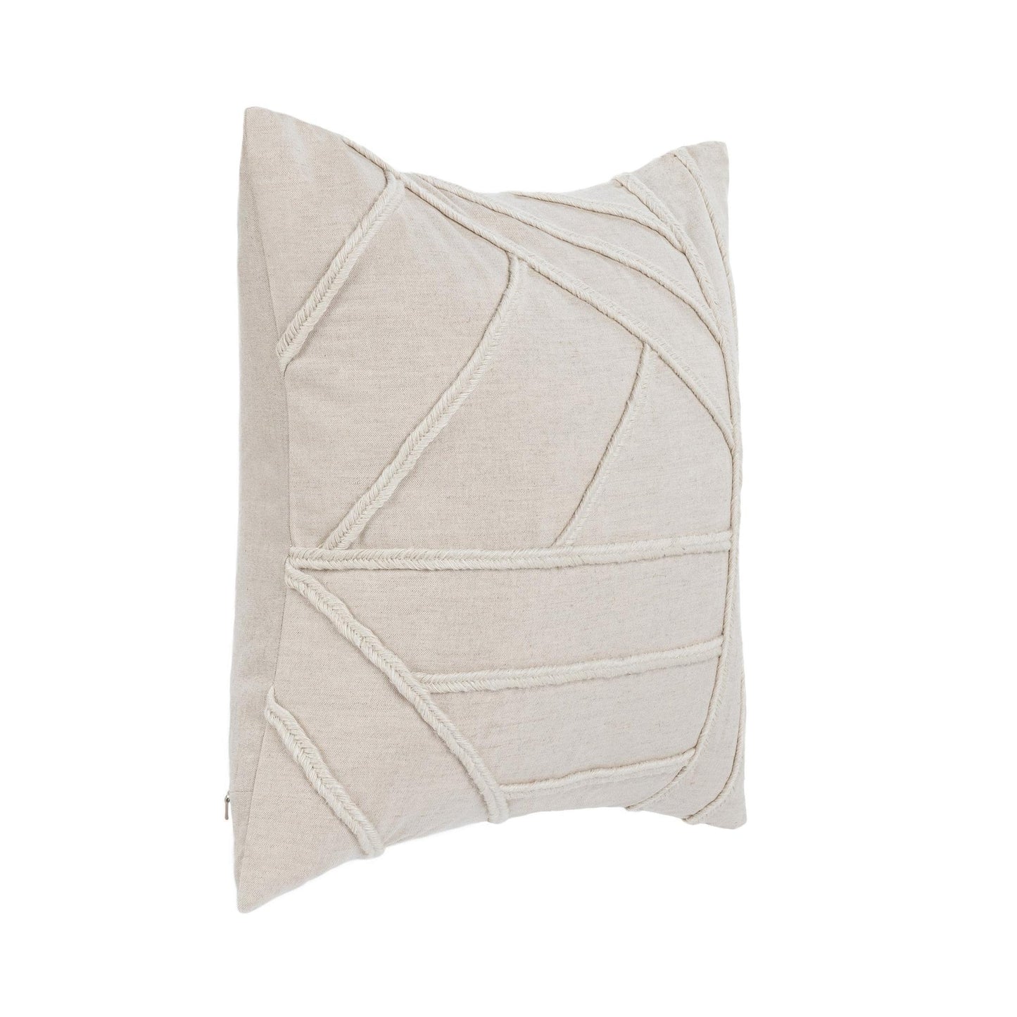 Natural 50% Linen/50% Cotton Pattern NV Langdon Multiple Sizes Collection