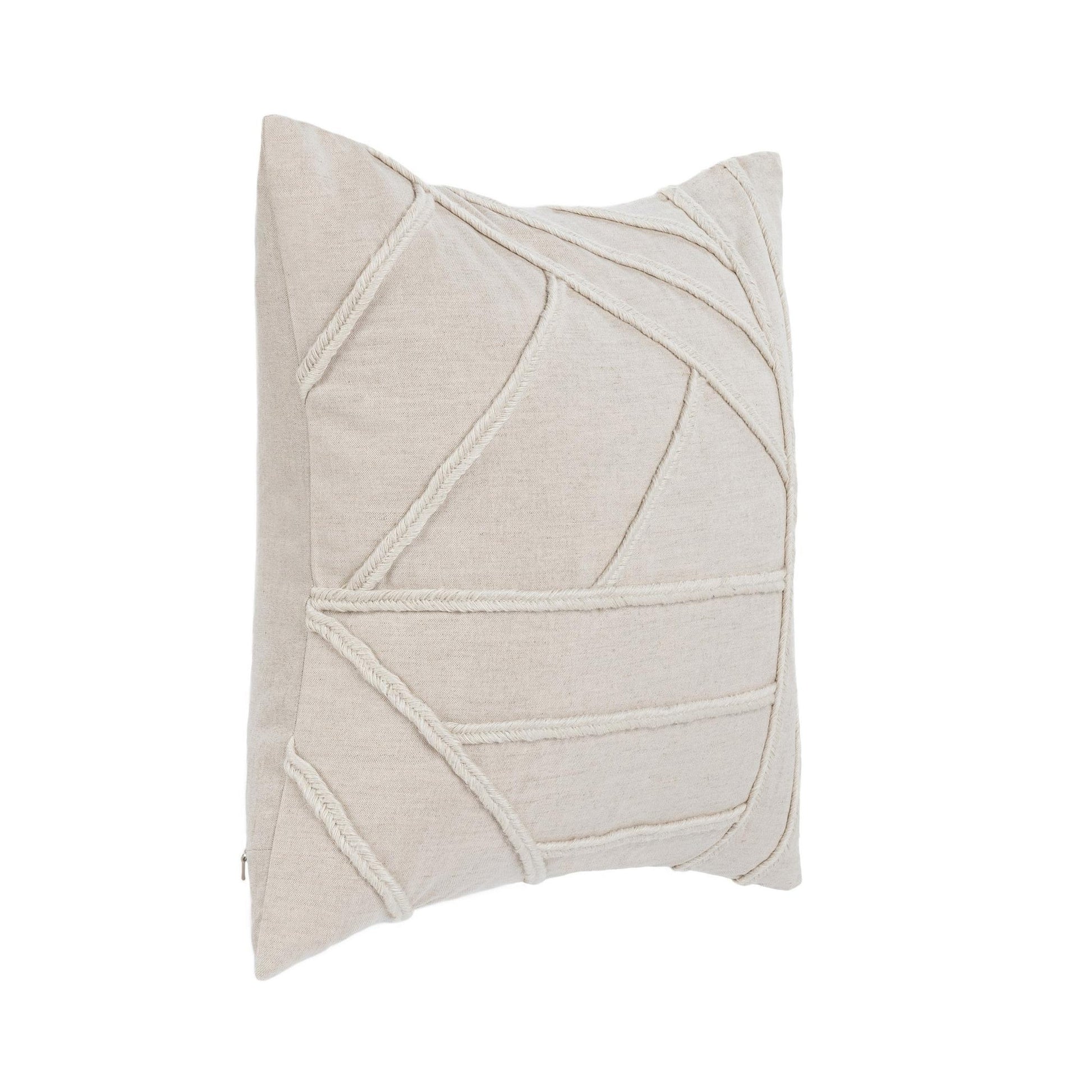 Natural 50% Linen/50% Cotton Pattern NV Langdon Multiple Sizes Collection