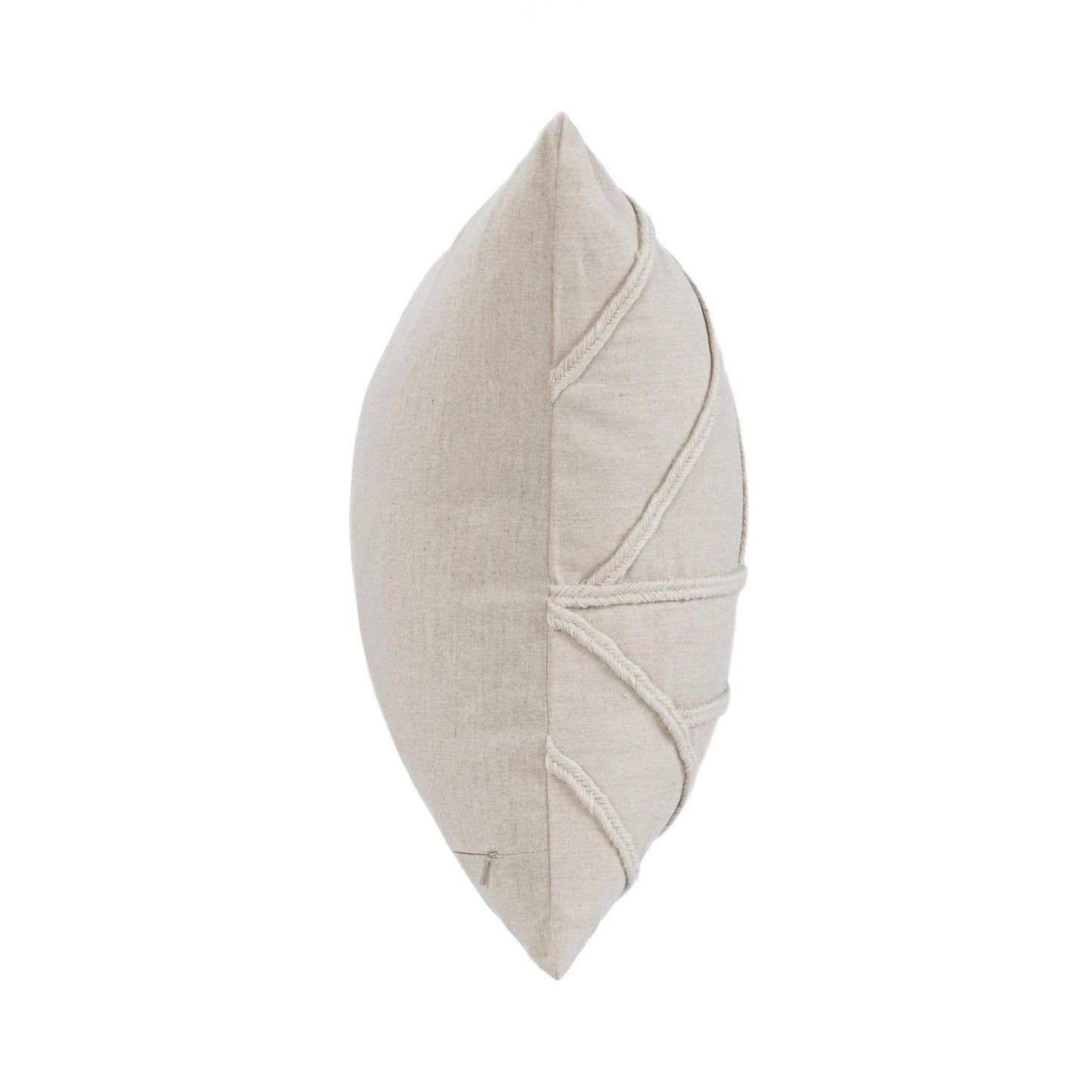 Natural 50% Linen/50% Cotton Pattern NV Langdon Multiple Sizes Collection