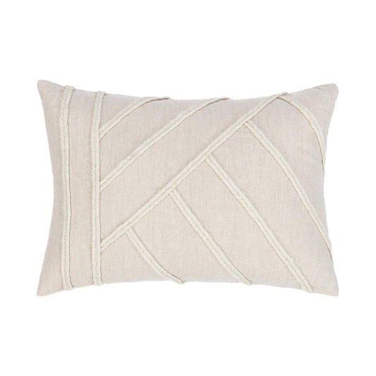 Natural 50% Linen/50% Cotton Pattern NV Langdon Multiple Sizes Collection