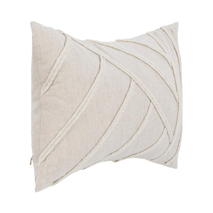 Natural 50% Linen/50% Cotton Pattern NV Langdon Multiple Sizes Collection