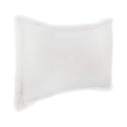 Ivory 100% Polyester Sherpa Solid NV Taiga Faux Fur Multiple Sizes Collection