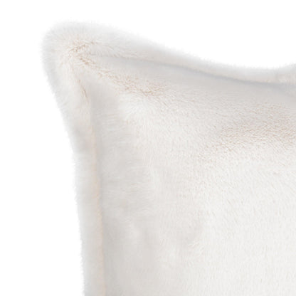 Ivory 100% Polyester Sherpa Solid NV Taiga Faux Fur Multiple Sizes Collection