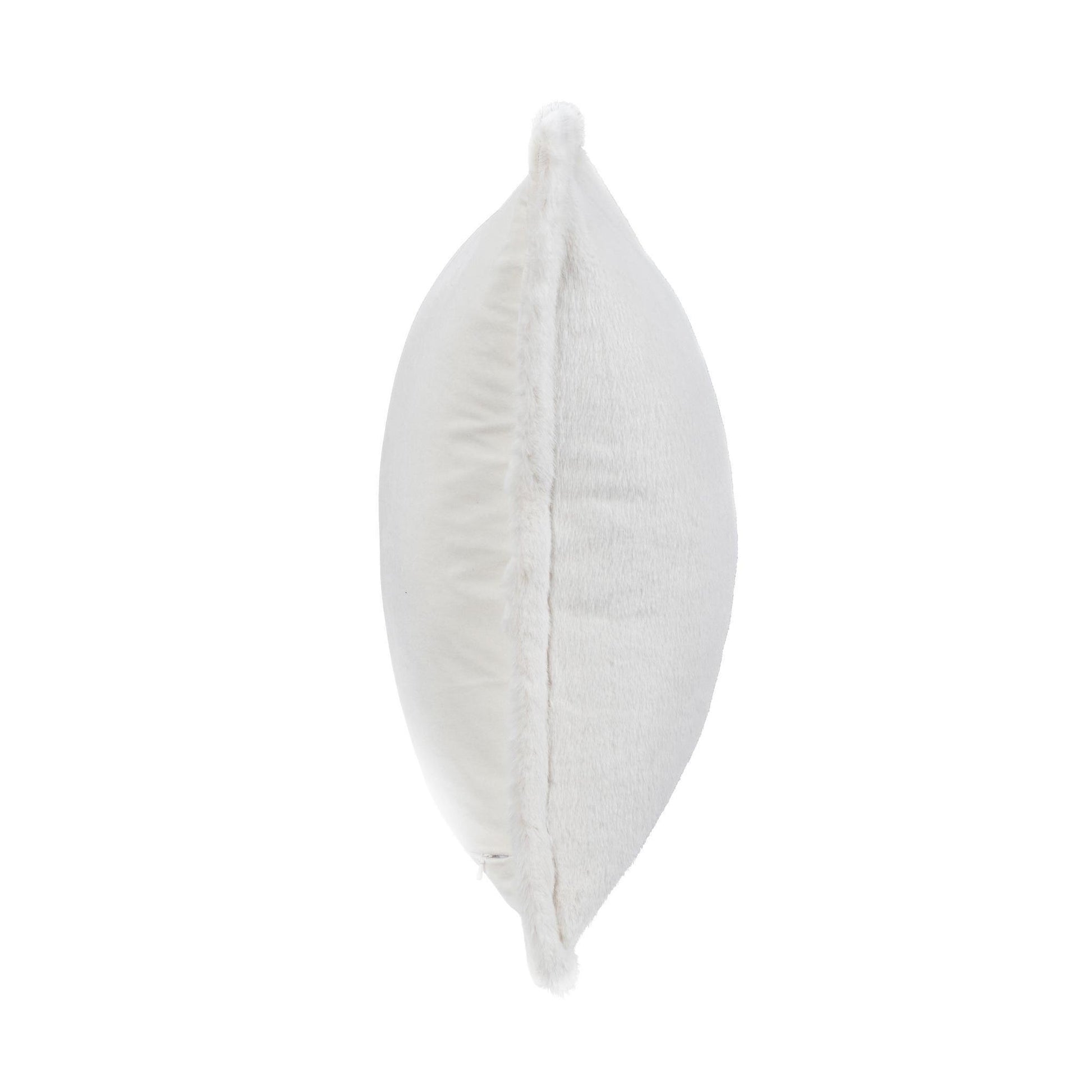 Ivory 100% Polyester Sherpa Solid NV Taiga Faux Fur Multiple Sizes Collection